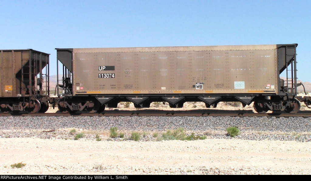 EB Unit Empty Hooper Car Frt at Erie NV -41